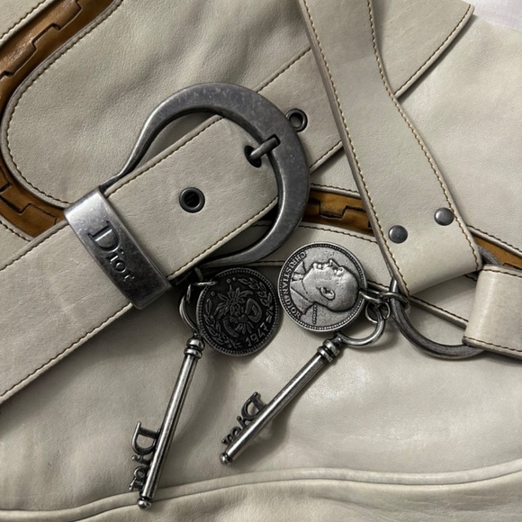 **AUTHENTIC** Dior Gaucho Saddle Bag - Picture 9 of 16